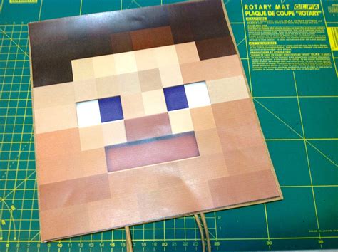 Minecraft Mask Easy Fast And Cheap 4 Steps With Pictures