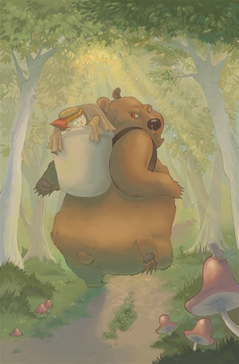 Masha And The Bear By Tinysnail On Deviantart