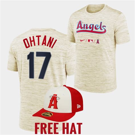 Angels Shohei Ohtani 2022 City Connect Hoodie Pullover Beigle