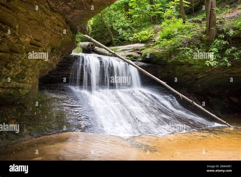 Creation Falls In Red River Gorge State Park Stock Photo Alamy