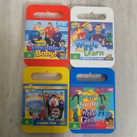The Wiggles Dvd Lot Kids Learning 4 X Dvds Vgc R4 £1930 Picclick Uk
