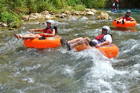 Dunns River Falls And Jungle River Tubing Adventure Tour From Port