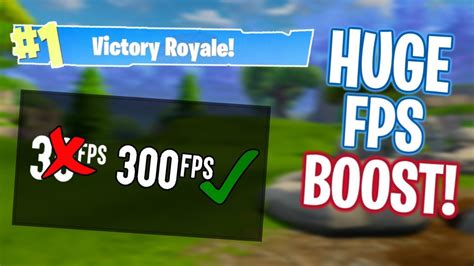 😍how To Boost Your Fps In Fortnite Battle Royale 500fps No Lag