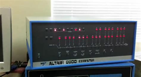 Altair 8800 Altair 8800 Microcomputer National Museum Of American