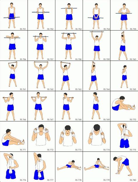 Stretching Exercises With Pictures And Instructions