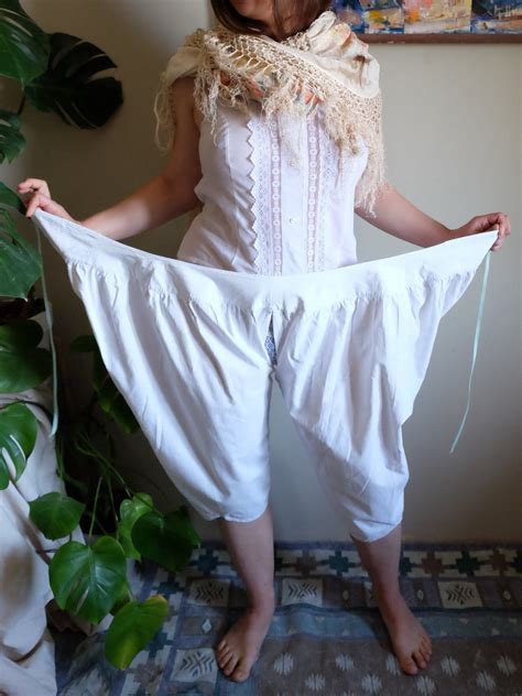 Antique Bloomers 1890s 1900s Pantaloons Pantalettes Victorian Etsy