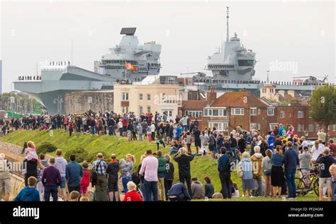 The Royal Navys Newest And Largest Ever Warship Hms Queen Elizabeth
