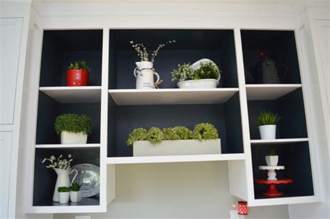 ← popular painting shelves ideas. Painting open shelves dark | Owning what you love - NewlyWoodwards