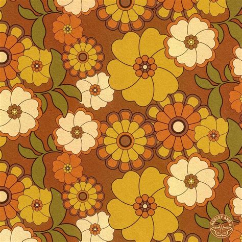 Retro Prints Vintage Prints Motif Vintage Vintage Fabric Wall Paper