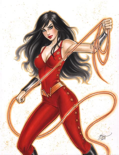 Donna Troy Commission Dawn Mcteigue In Mickey Aldersons Donna Troy