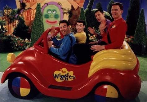 Image The Wiggles In The Big Red Car Wigglepedia Wikia
