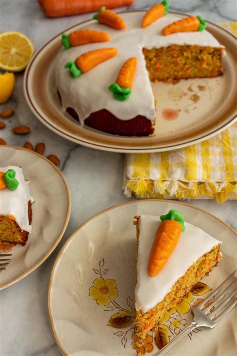 Aargauer R Eblitorte Or Simply R Eblitorte Is A Light And Fluffy Swiss Carrot Cake Made With