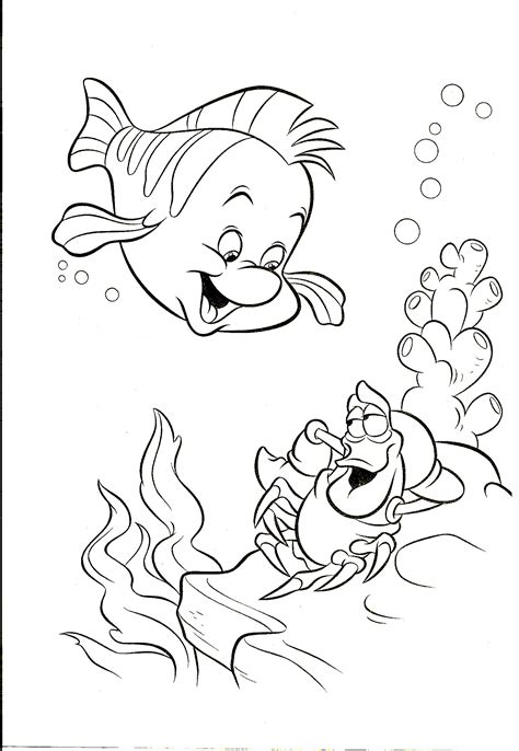 Sketch the basic shapes of the face features of the you are now halfway before reaching the latter part of the video tutorial how to draw little mermaid. Flounder Little Mermaid Drawing at GetDrawings | Free download