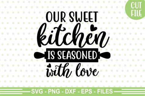 Free Free 278 Kitchen Seasoned With Love Svg SVG PNG EPS DXF File