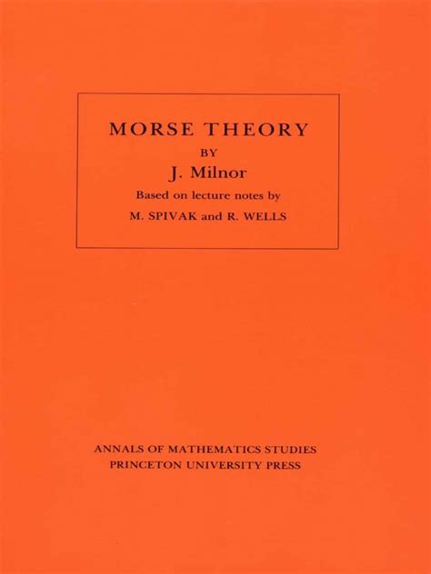 milnor morse theory pdf pdf