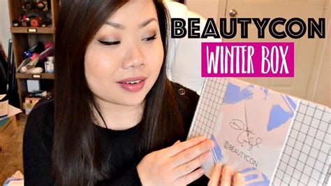 Beautycon Winter Box Beautyconbox Youtube