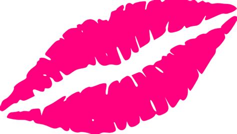 Pink Lips Clip Art At Vector Clip Art Online Royalty Free