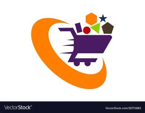 One Stop Shopping Royalty Free Vector Image Vectorstock