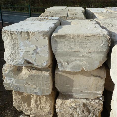 Antique Limestone Blocks From Paris Limestone Salvaged From France
