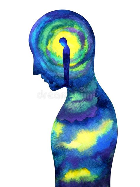 Human Head Power Abstract Thinking World Universe Inside Your Mind