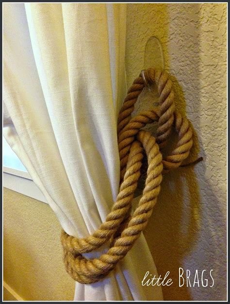 You can use a ribbon of any color but make sure a satin ribbon is. Little Brags: DIY Rope Tie Backs -- Restoration Hardware Inpired