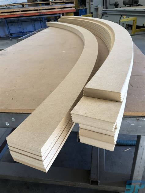 Mdf Curved Stopends Scandinavian Profiles Machining And Fabricating