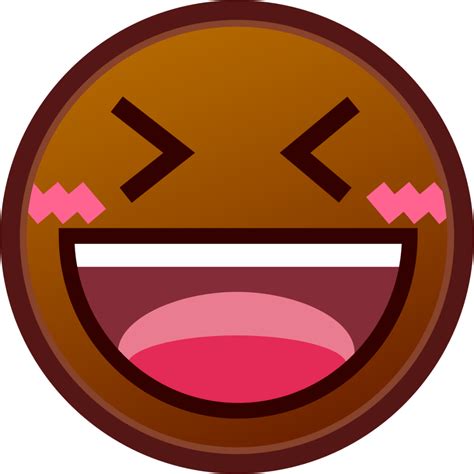 Laughing Brown Emoji Download For Free Iconduck