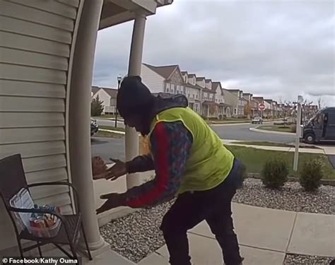 Video Captures An Amazon Delivery Driver Dancing After Discovering