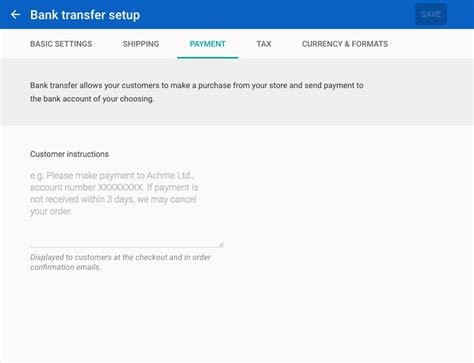 A standby letter of credit is a guarantee of payment by a bank on behalf of a client. 2.03 Take Store payments - BaseKit Support