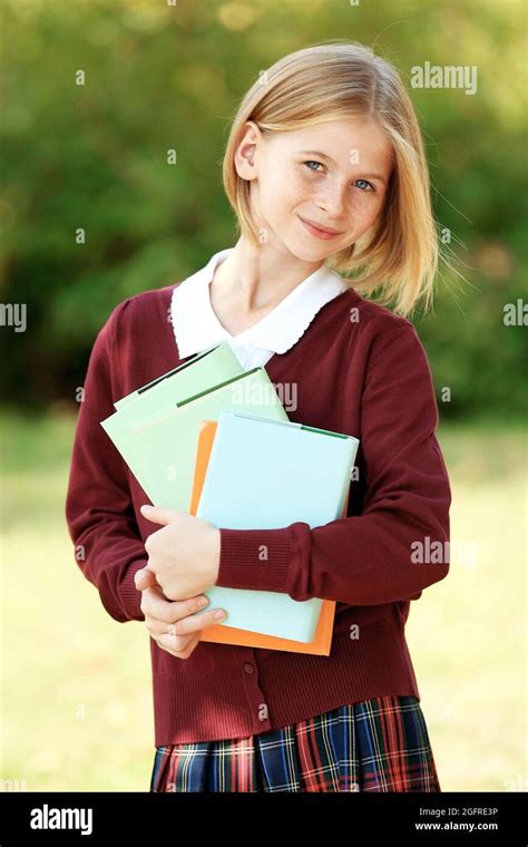 Secondary School Girl Uniform Blurred Hi Res Stock Photography And