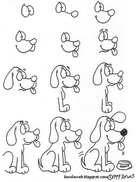 Como Desenhar Um Cachorro 25 Formas Fáceis E Divertidas