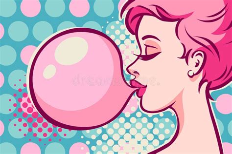 Bubble Gum Pop Stock Illustrations 440 Bubble Gum Pop Stock