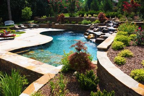 Jackson Residence Woodland Pool Design Traditional Pool Nashville