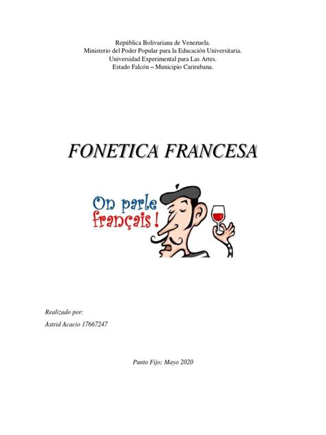 Fonetica Francesa Ada Pdf Vocal Fonética