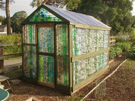Greenhouse Made From Used Plastic Bottles Every Part Of This Structure Is Made From Recycled