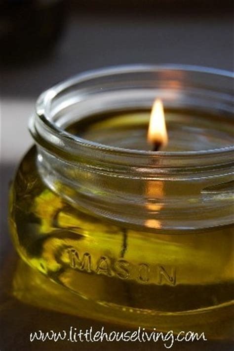 Cool Homemade Olive Oil Candles Easy Diy And Crafts