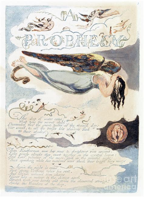 Illustration From Europe A Prophecy Lambeth 1794 Painting By