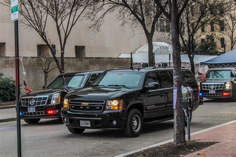 Secret Service Convoy Leaving An Event In Washington Dc Oc 2048 X