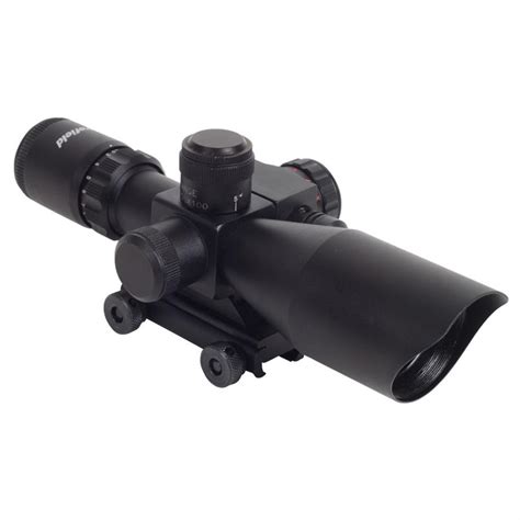 Firefield 25 10x40 Rifle Scope With Red Laser 617778 Rifle Scopes