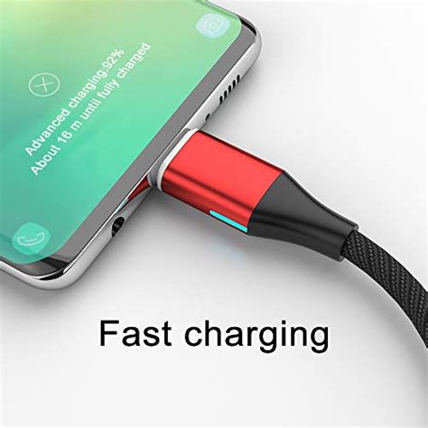 NetDot Gen10 Micro USB And USB C Nylon Braided Magnetic Fast Charging