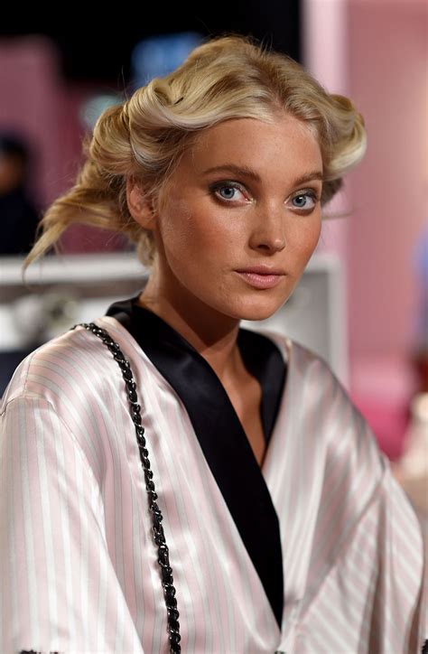 (or i would rather stay…) most clients prefer to have breakfast in their bedroom. ELSA HOSK on the Backstage of 2014 Victoria's Secret Fashion Show - HawtCelebs