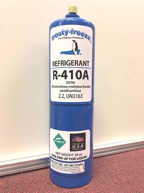 R410 R410a R 410a Refrigerant Air Conditioner 28 Oz Can Frosty