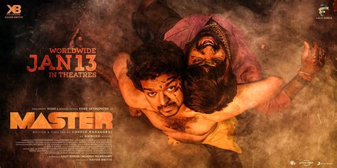 Master Team Release New Poster Featuring Vijay And Vijay Sethupathi