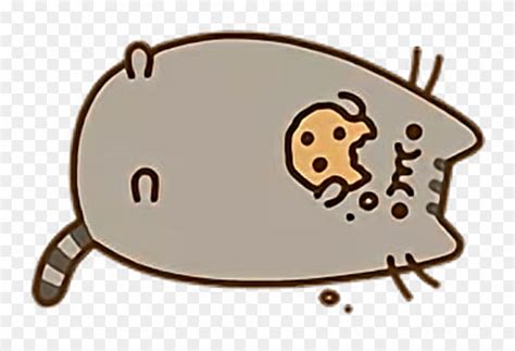 How To Draw A Pusheen Cat Eating A Cookie Cat Lovster
