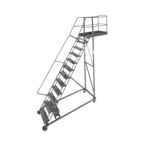 Ballymore Cl 12 14 12 Step Heavy Duty Steel Rolling Cantilever Ladder