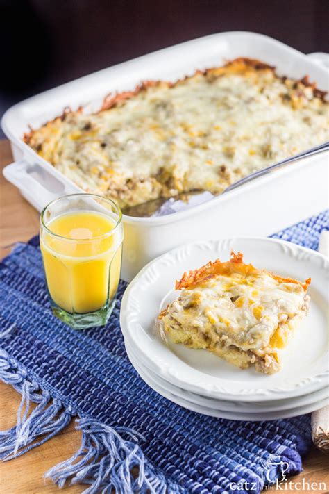Overnight Sausage Egg And Cheese Breakfast Casserole