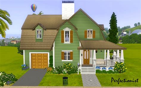 Mod The Sims 3 Bedroom Green Country Style House Ts3 Remake