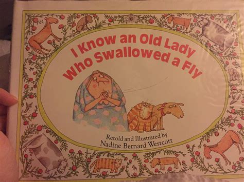 I Know An Old Lady Who Swallowed A Fly Book R Nostalgia