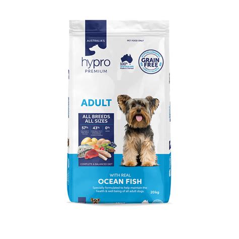 Hypro Premium Grain Free Ocean Fish Dry Dog Food 20kg Petstock
