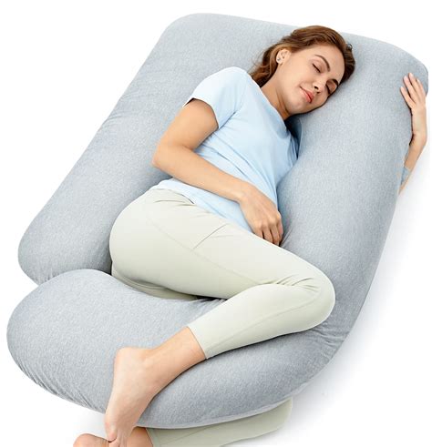 Buy Momcozy Pregnancy Pillows With Cooling Cover U Shaped Full Body